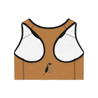 Sports Bra: Lost Remember Honor Lite Brown