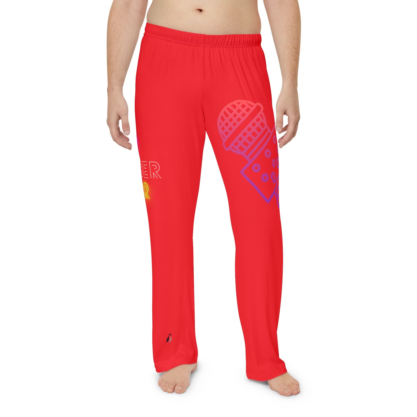 Panlalaking Pajama Pants: Music Red 