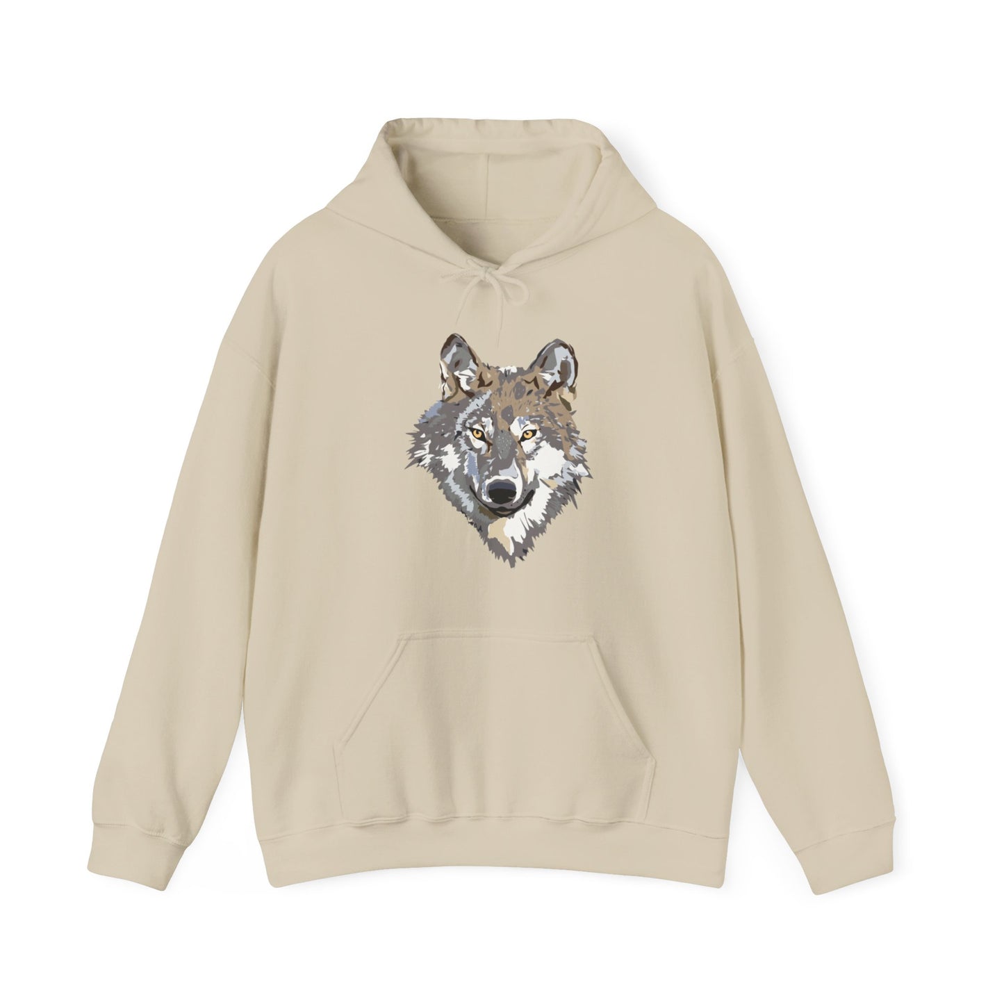 Heavy Blend™ Hooded Sweatshirt: Wolves #1