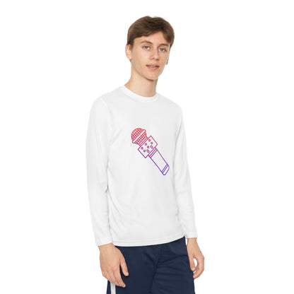 Youth Long Sleeve Competitor Tee: Musika 