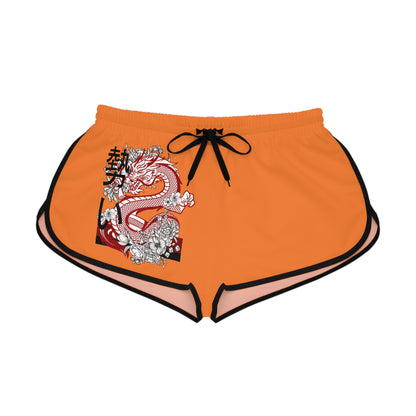 Women's Relaxed Shorts: Dragons Crusta