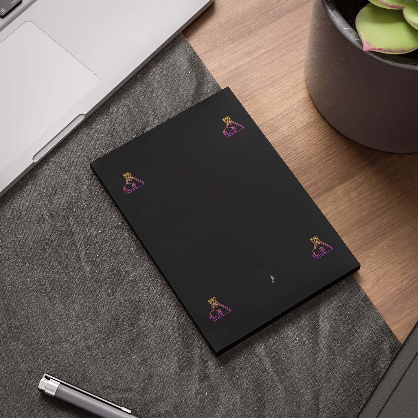 Post-it® Note Pads: Bowling Black