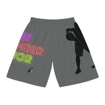 Mga Basketbol na Short: Basketball Dark Grey 