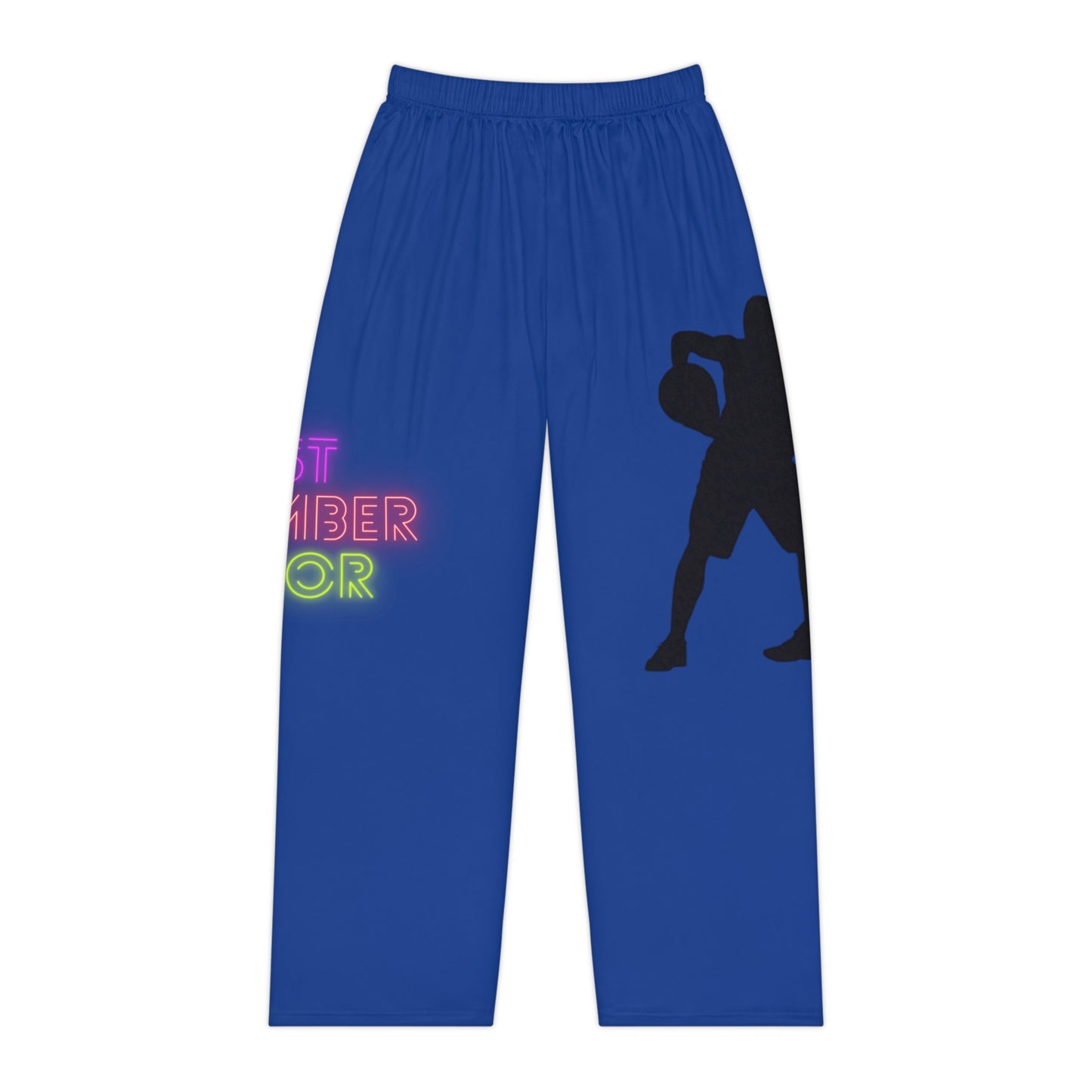 Women's Pajama Pants: Basketball Dark Blue