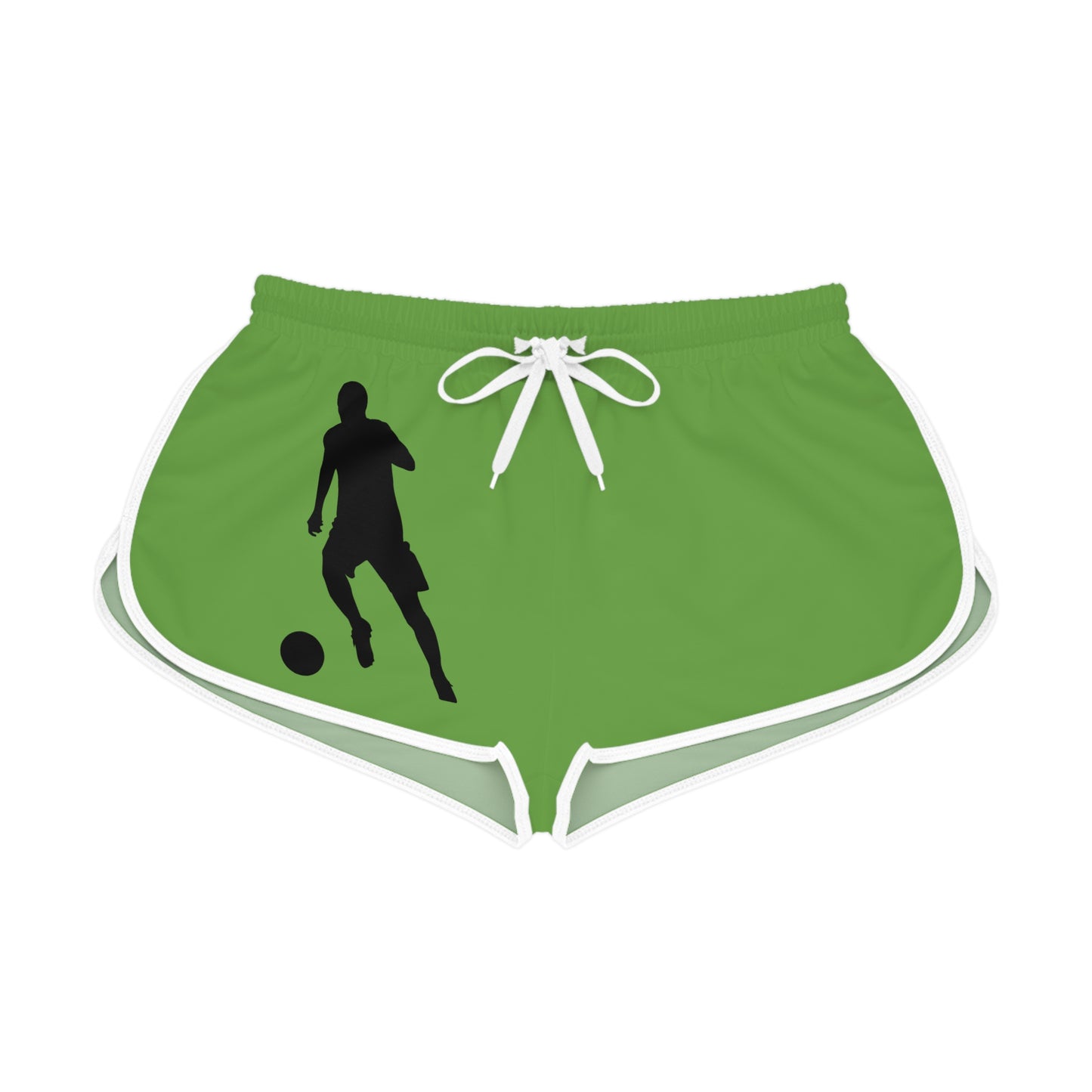 Women's Relaxed Shorts: Soccer Green