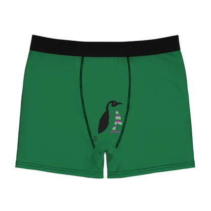 Men's Boxer Briefs: Hockey Dark Green