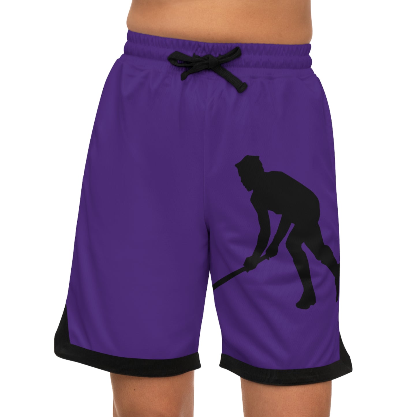 Basketball Rib Shorts: Hockey Purple