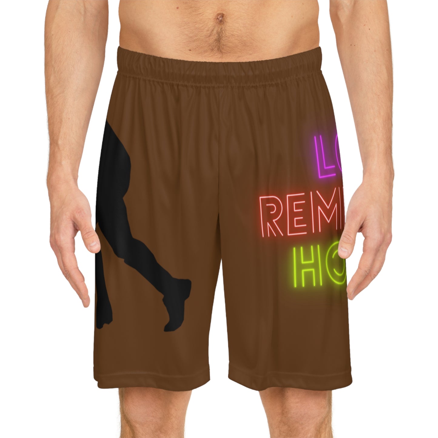 Basketball Shorts: Hockey Brown