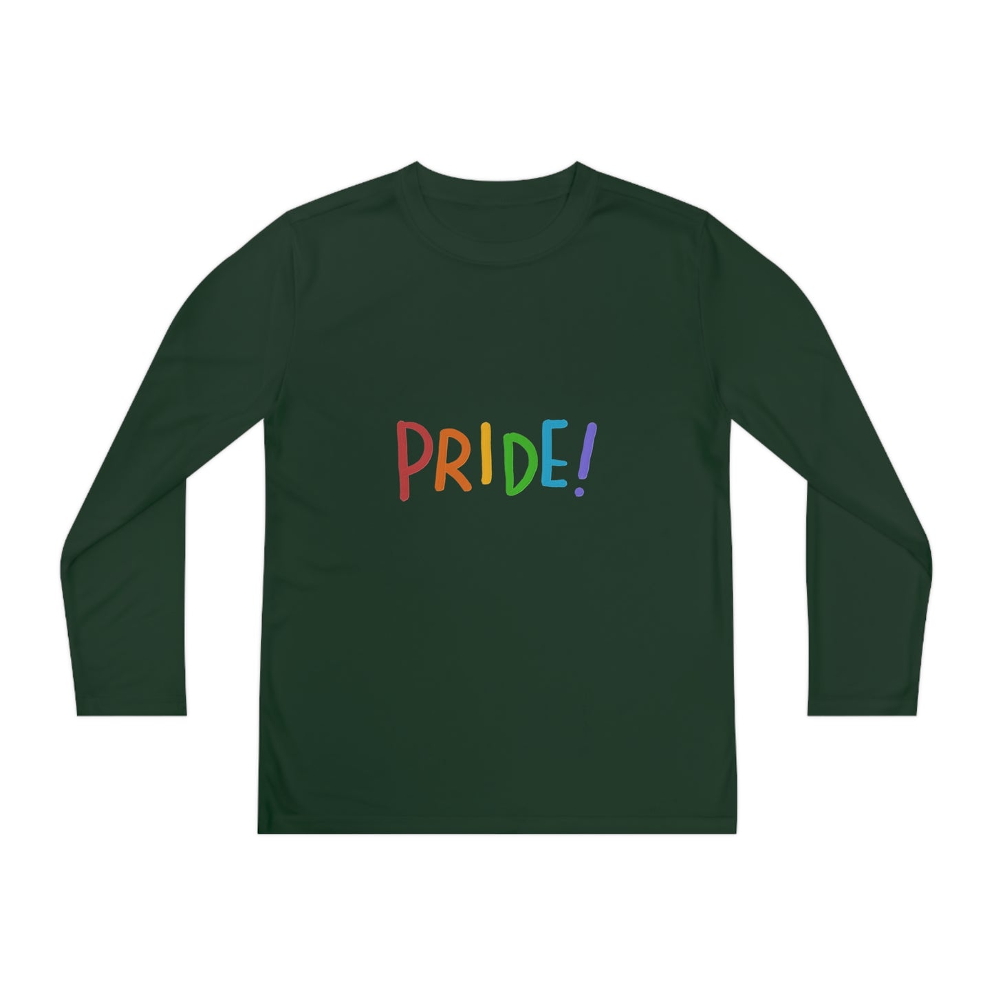 Youth Long Sleeve Competitor Tee: LGBTQ Pride