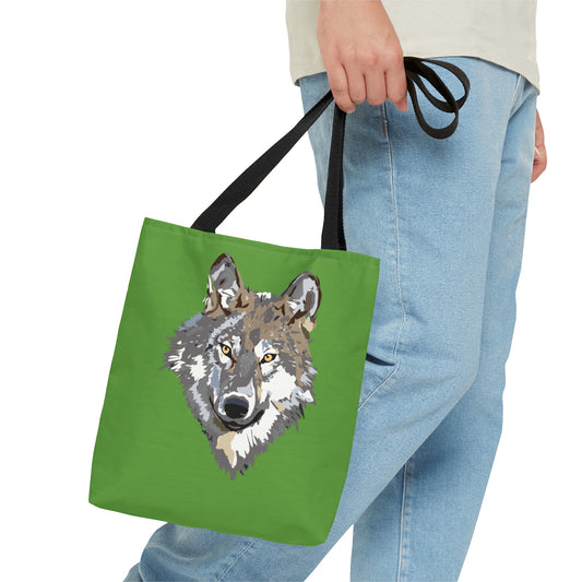 Tote Bag: Wolves Green