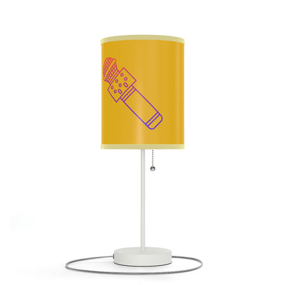 Lamp on a Stand, US|CA plug: Music Yellow