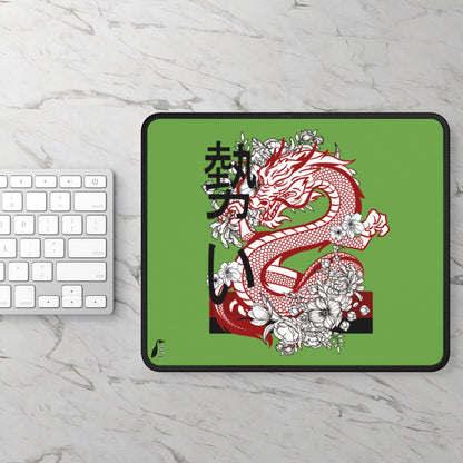 Gaming Mouse Pad: Dragons Green