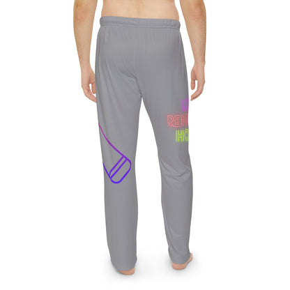 Men's Pajama Pants: Music Grey