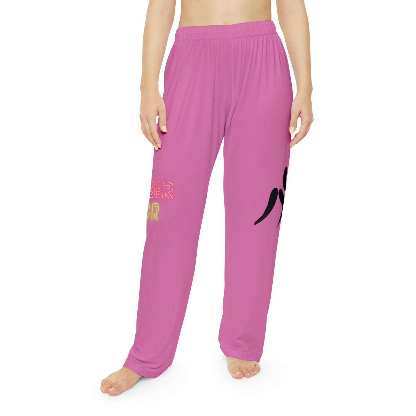 Women's Pajama Pants: Wrestling Lite Pink