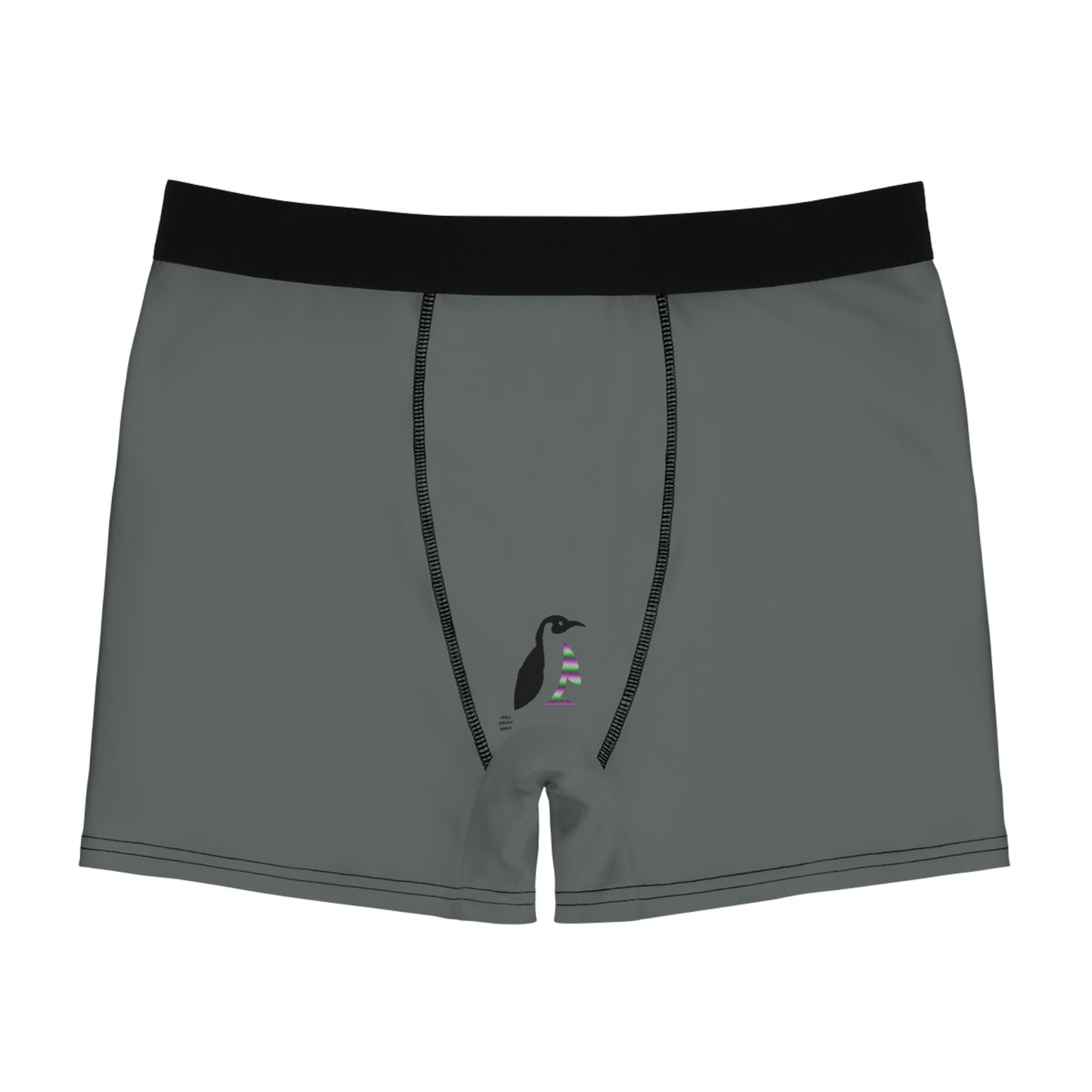 Men's Boxer Briefs: Dance Dark Grey