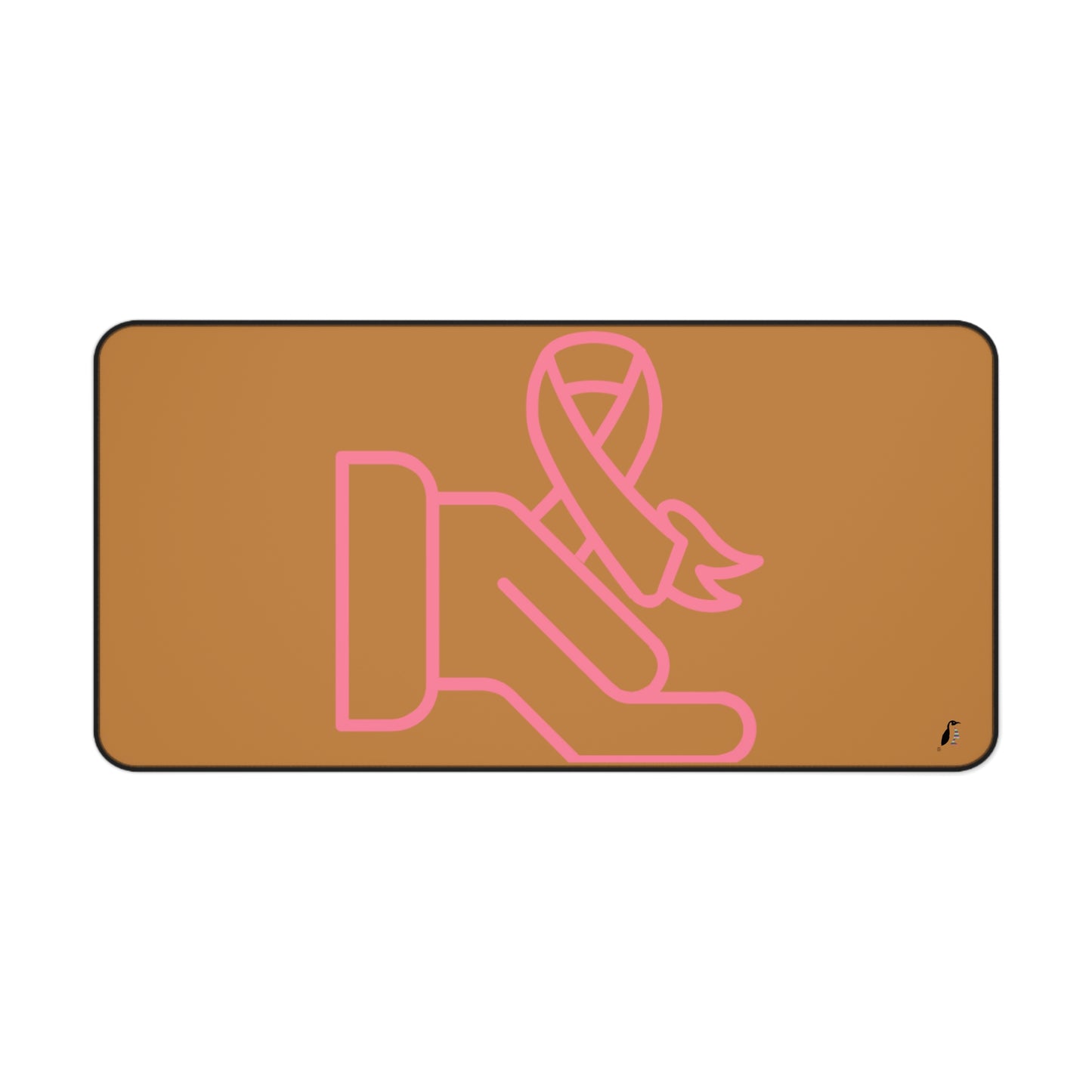 Desk Mat: Fight Cancer Lite Brown