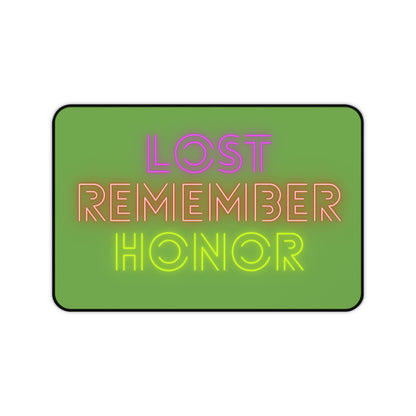 Desk Mat: Lost Remember Honor Green