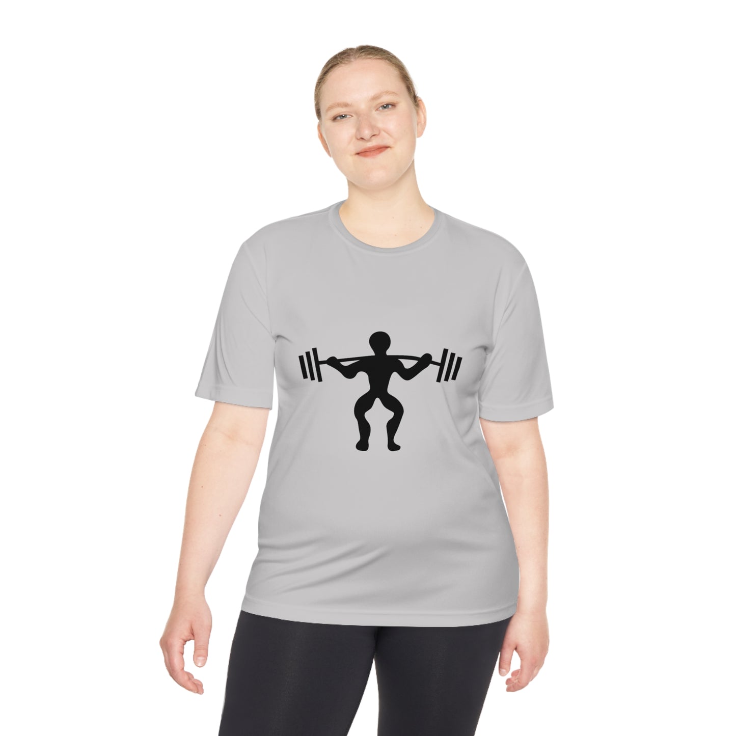 Moisture Wicking Tee: Weightlifting #1