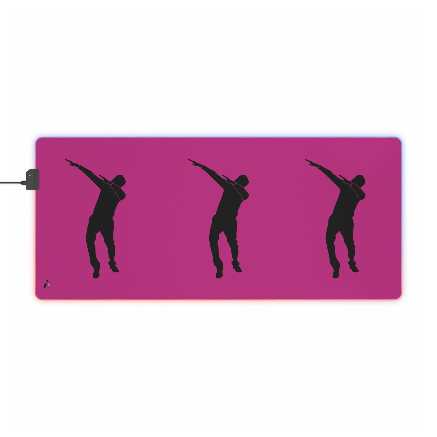 LED Gaming Mouse Pad: Dance Pink