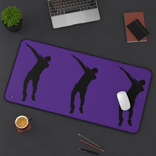 Desk Mat: Dance Purple