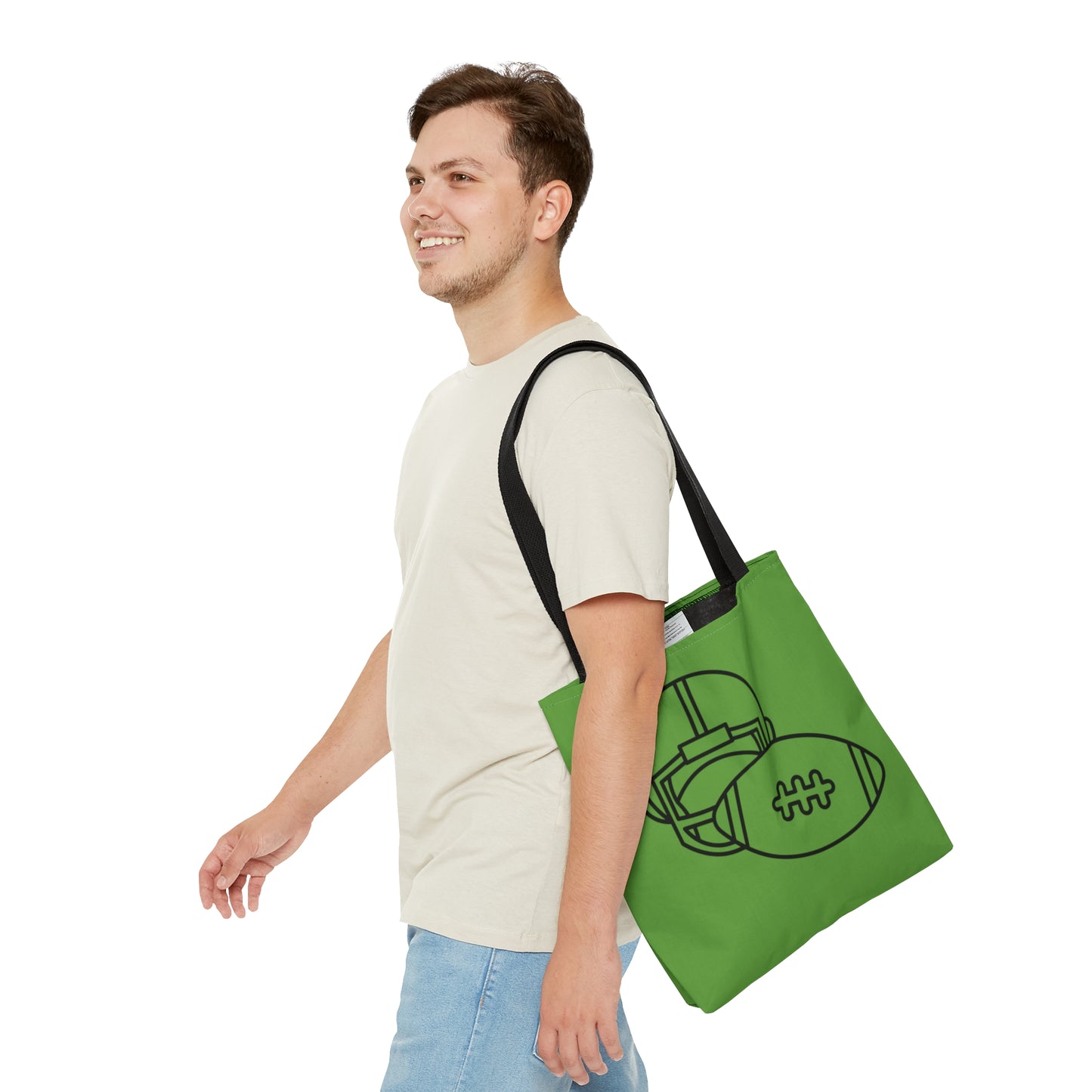 Tote Bag: Football Green