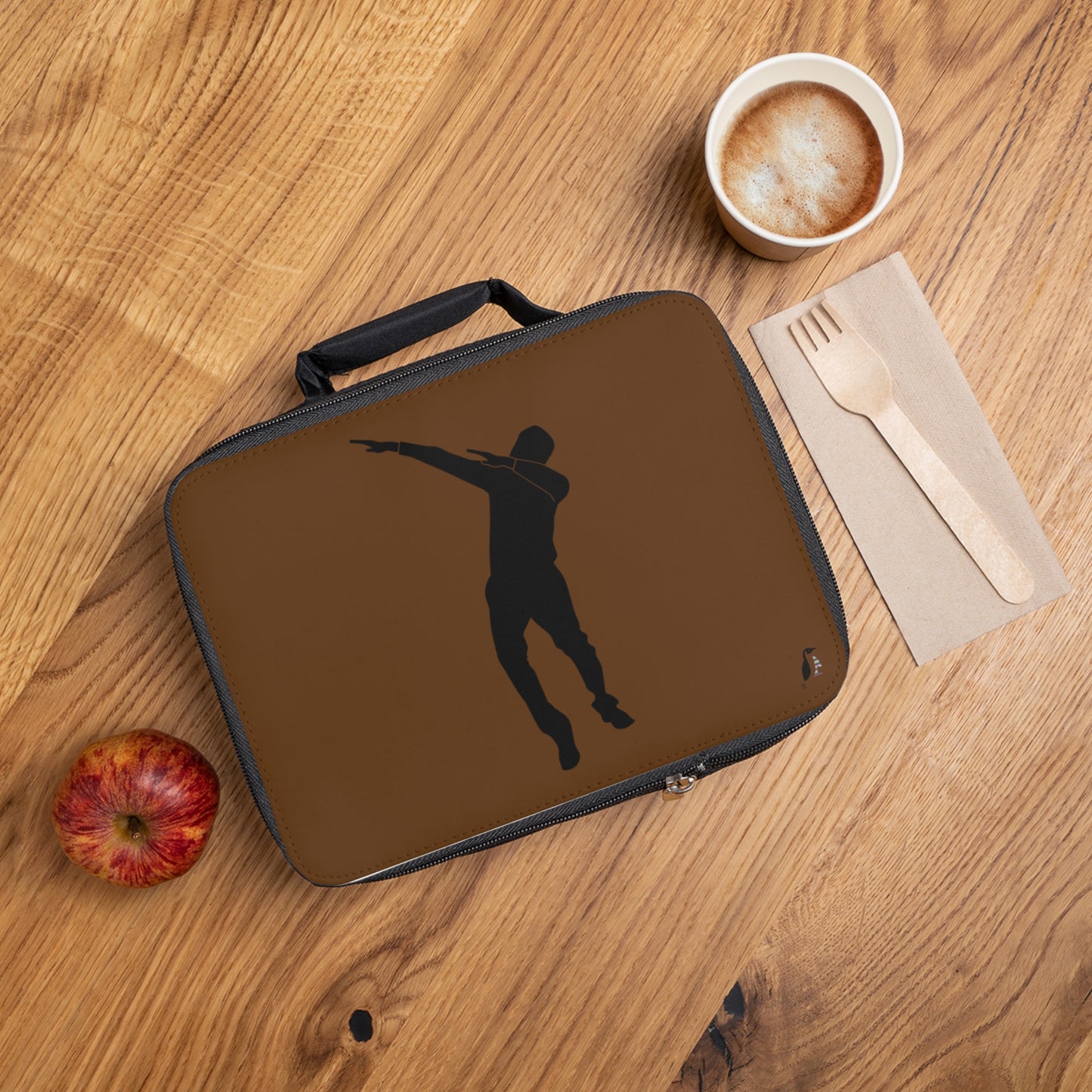 Lunch Bag: Dance Brown