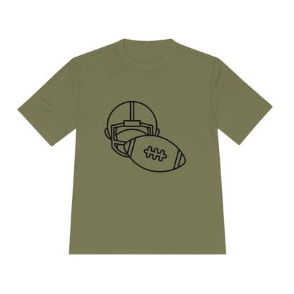 Moisture Wicking Tee: Football #2