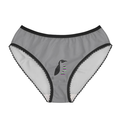 Women's Briefs: Wolves Grey