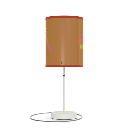 Lamp on a Stand, US|CA plug: Bowling Lite Brown 