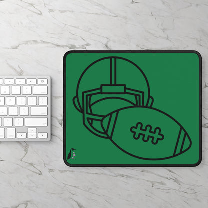 Gaming Mouse Pad: Football Dark Green