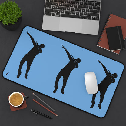 Desk Mat: Dance Lite Blue