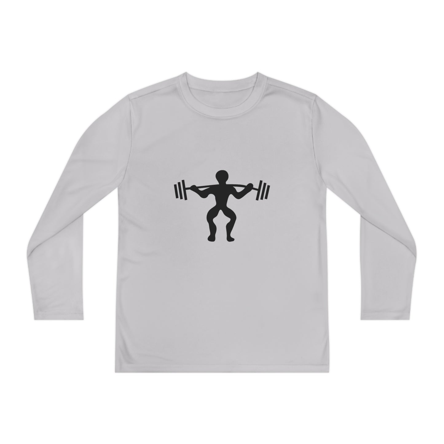 Youth Long Sleeve Competitor Tee: Weightlifting 