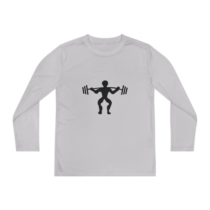 Youth Long Sleeve Competitor Tee: Weightlifting 