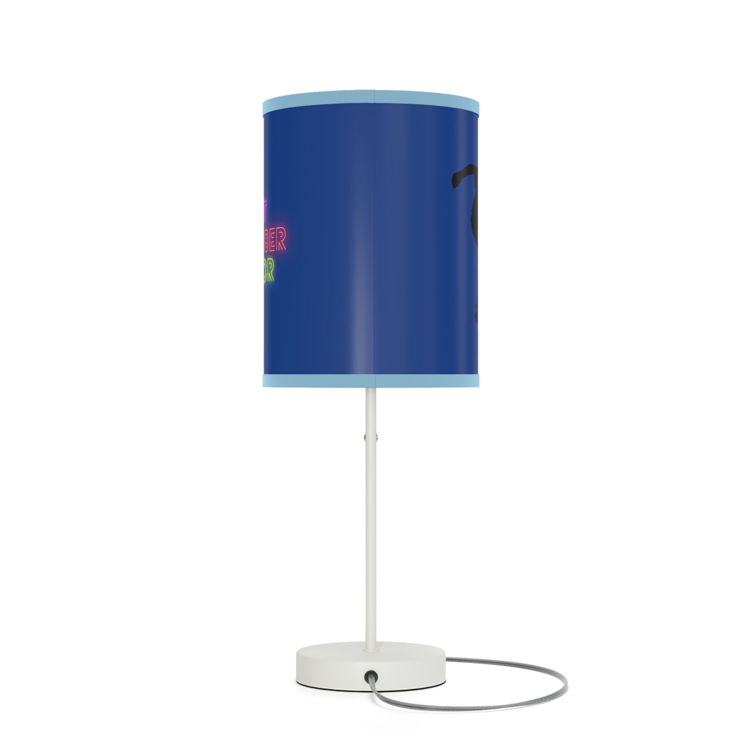 Lamp on a Stand, US|CA plug: Skateboarding Dark Blue