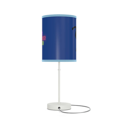 Lamp on a Stand, US|CA plug: Skateboarding Dark Blue