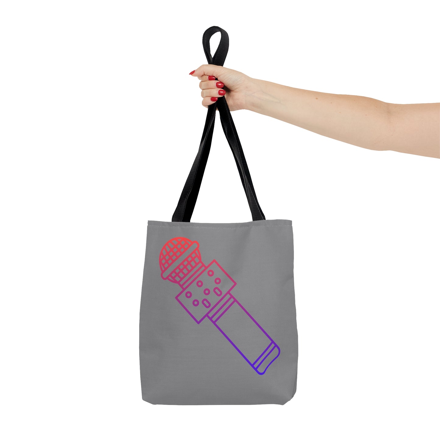 Tote Bag: Music Grey