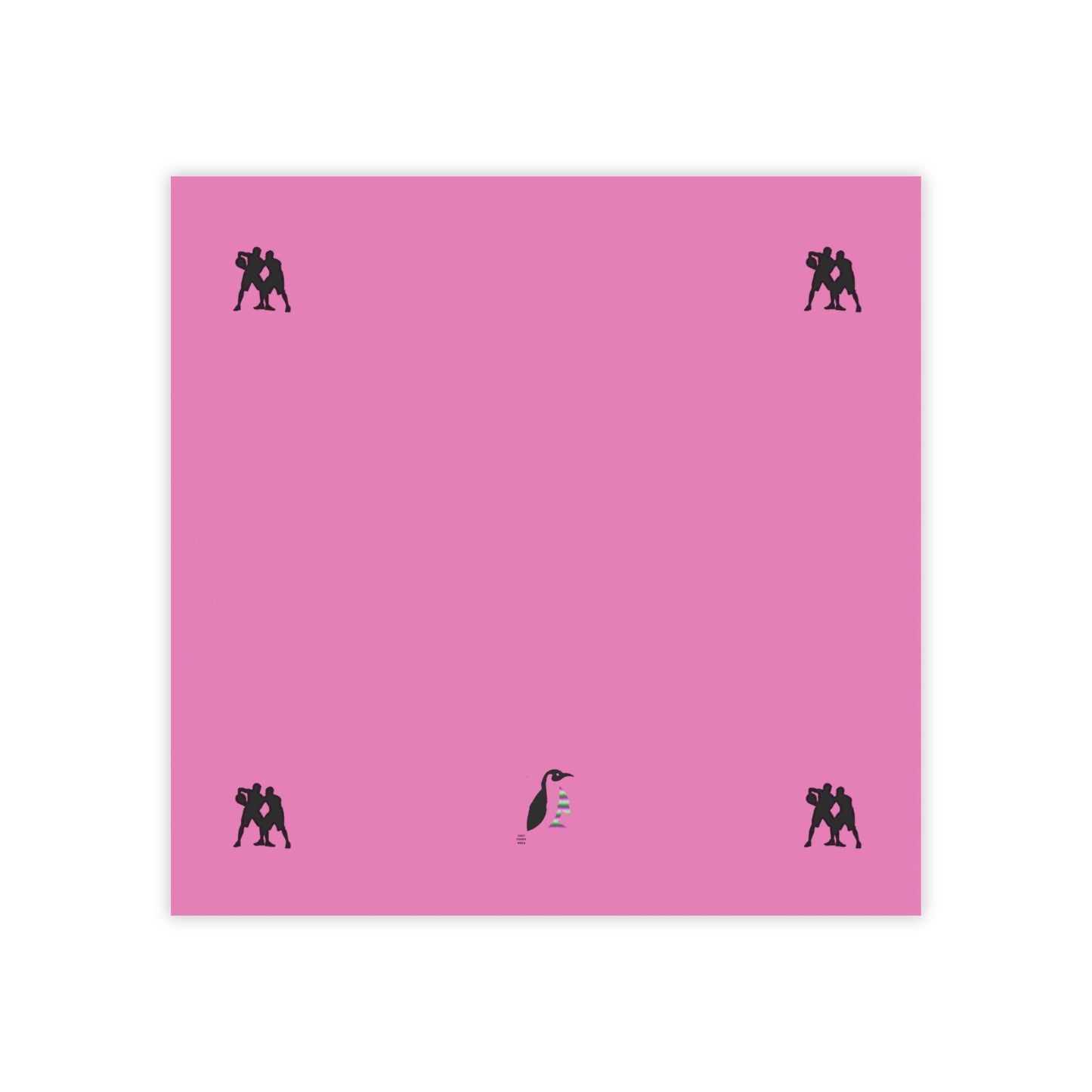 Post-it® Note Pads: Basketball Lite Pink