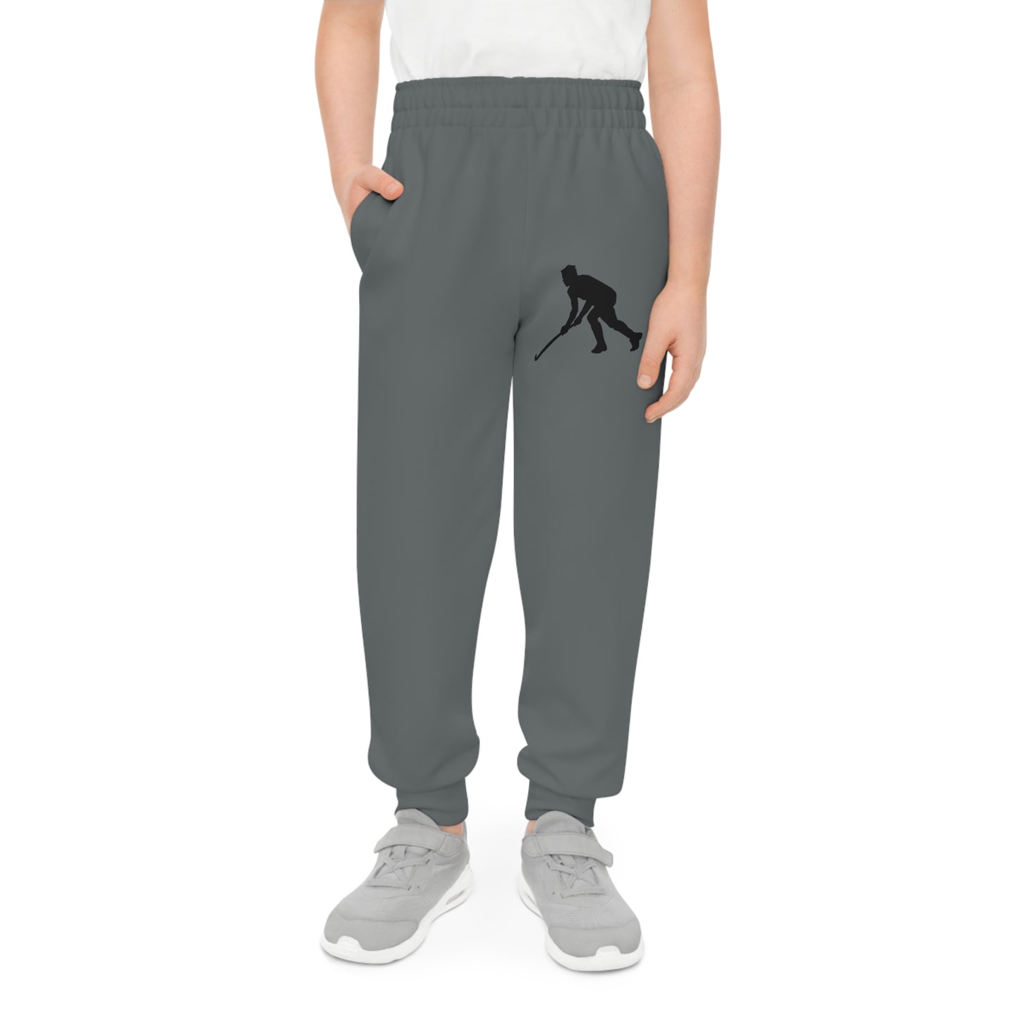 Youth Joggers: Hockey Dark Grey