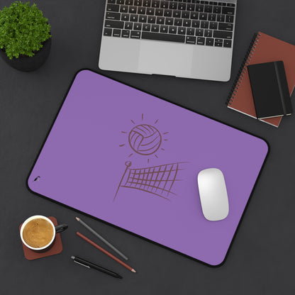 Desk Mat: Volleyball Lite Purple