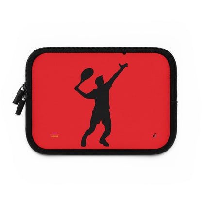 Laptop Sleeve: Tennis Red