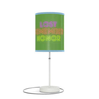 Lamp on a Stand, US|CA plug: Lost Remember Honor Green