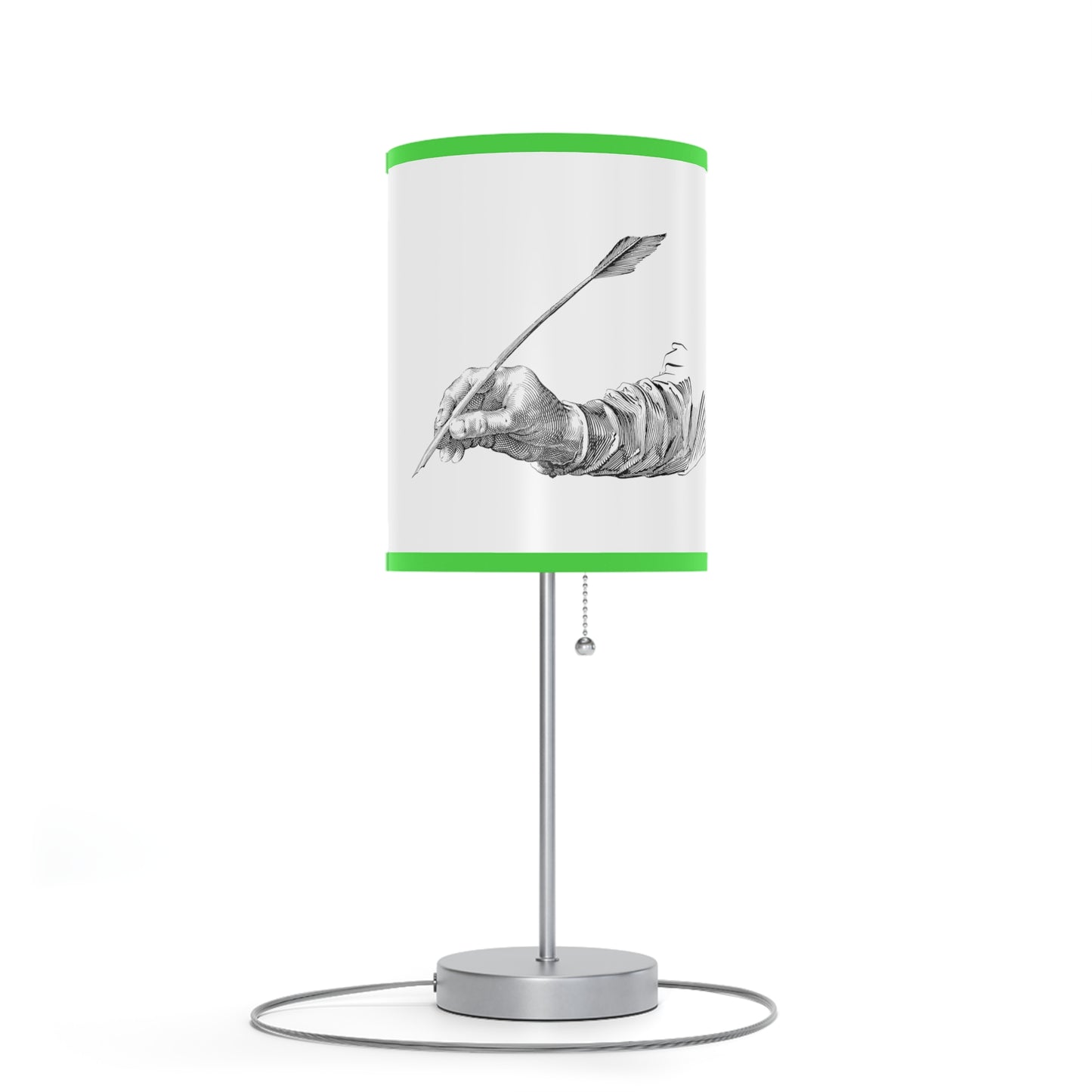 Lamp sa isang Stand, US|CA plug: Writing White 