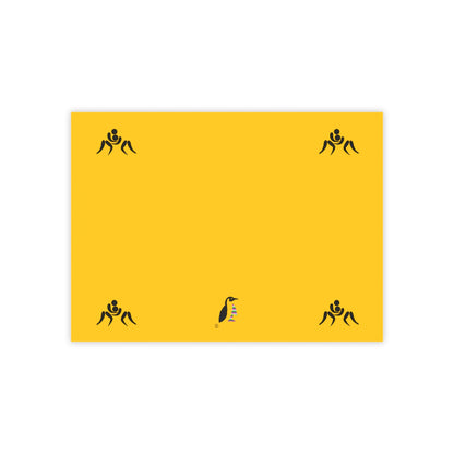 Post-it® Note Pads: Wrestling Yellow