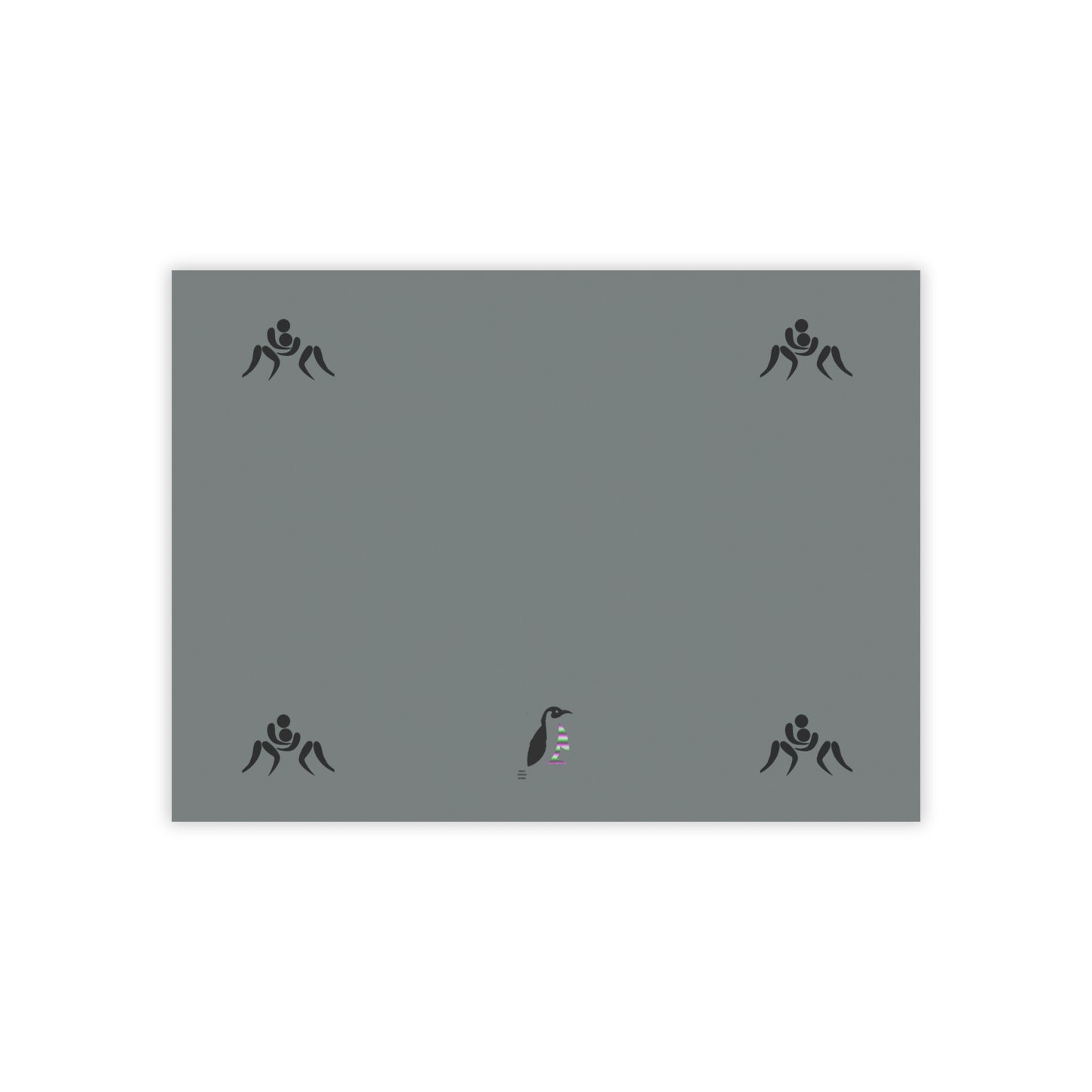 Post-it® Note Pads: Wrestling Dark Grey