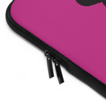 Laptop Sleeve: Basketball Pink