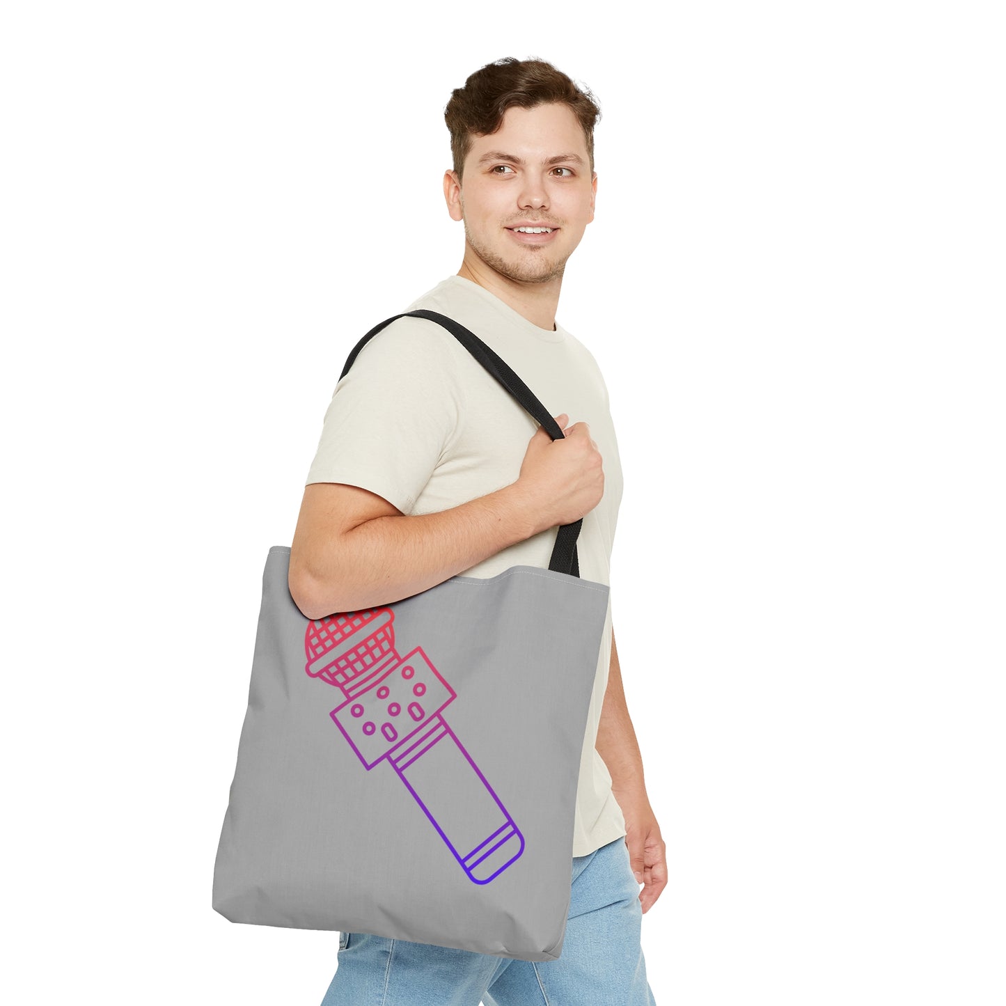 Tote Bag: Music Lite Grey