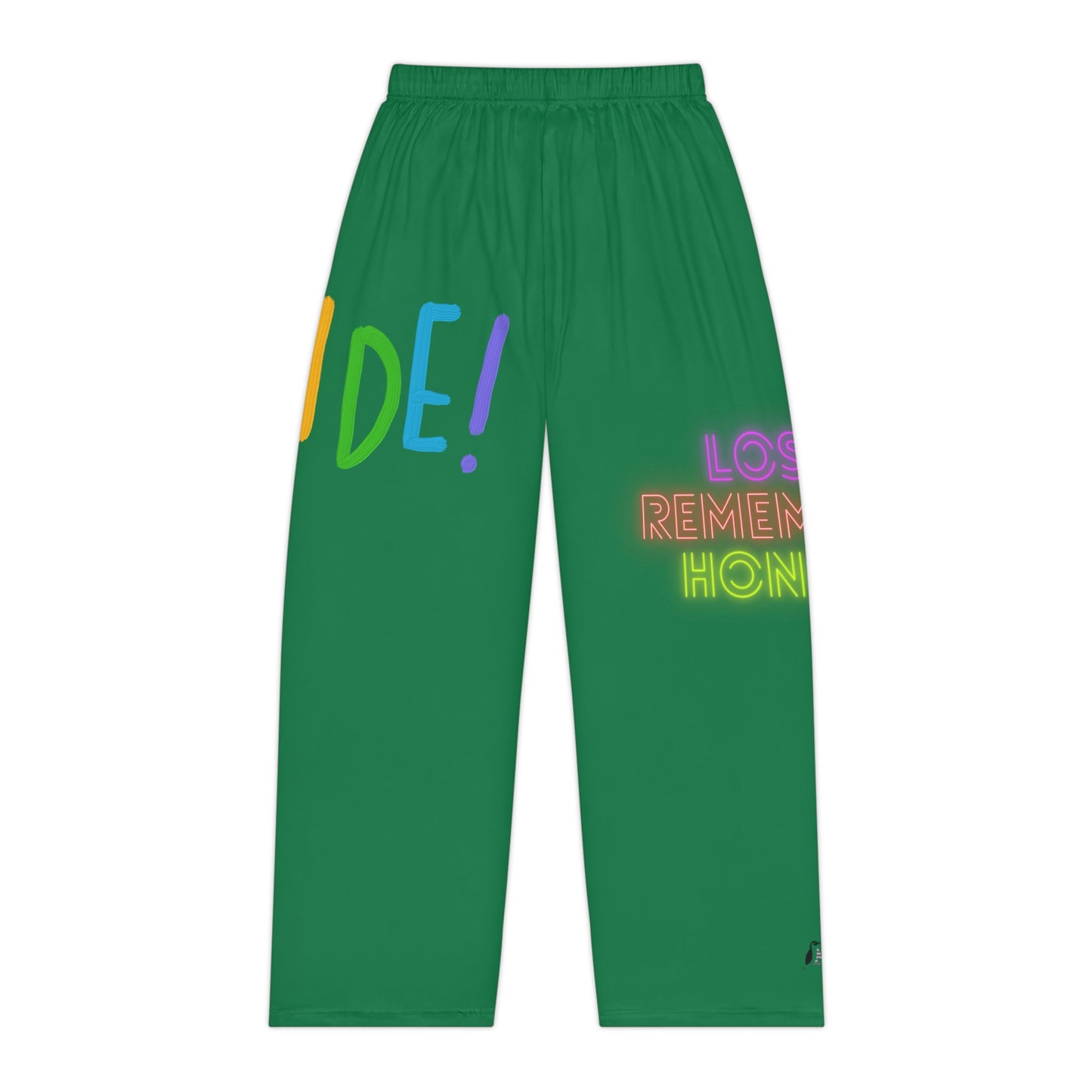 Women's Pajama Pants: LGBTQ Pride Dark Green