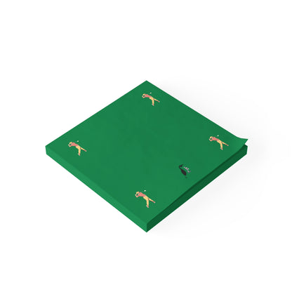 Post-it® Note Pads: Golf Dark Green