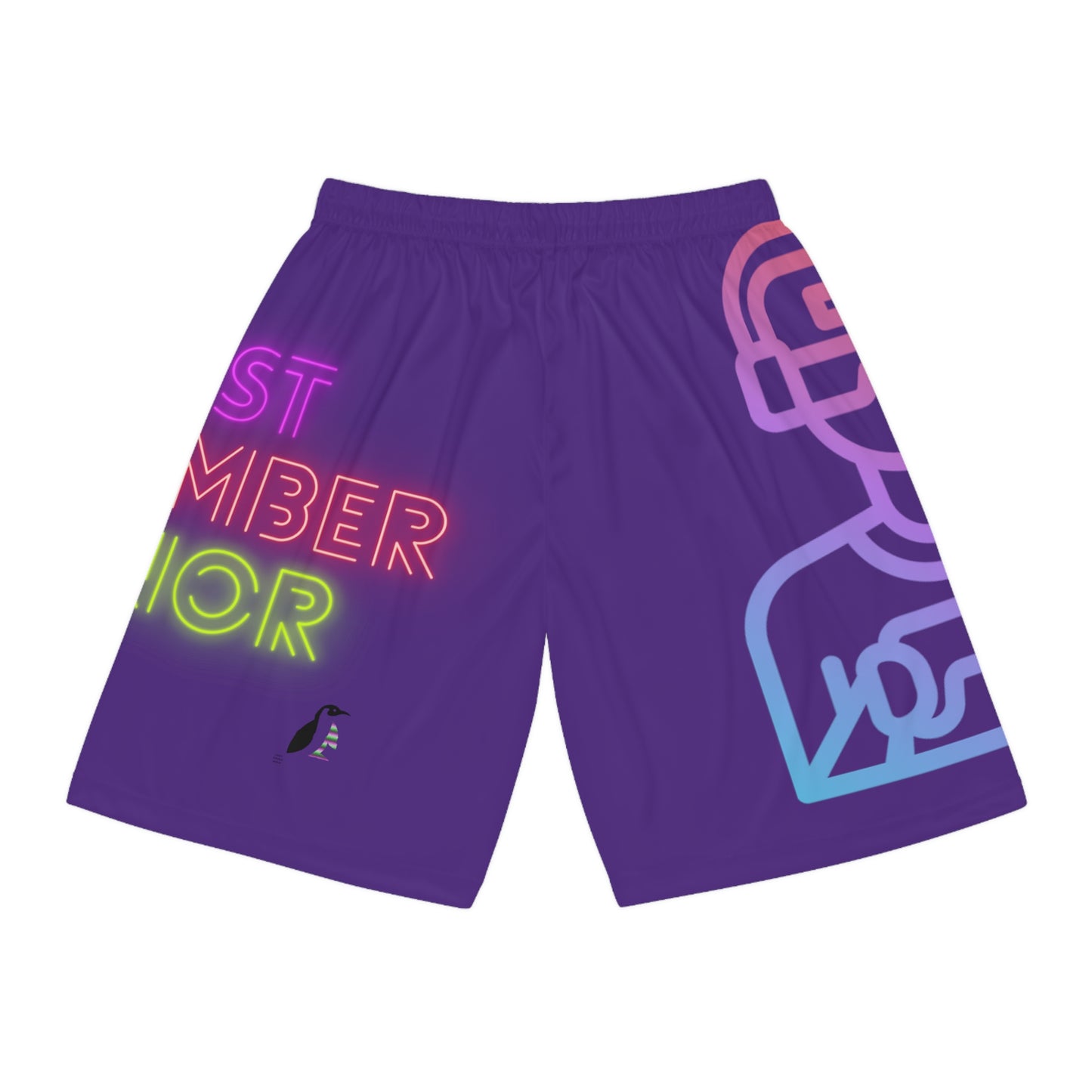 Basketball Shorts: Gaming Purple