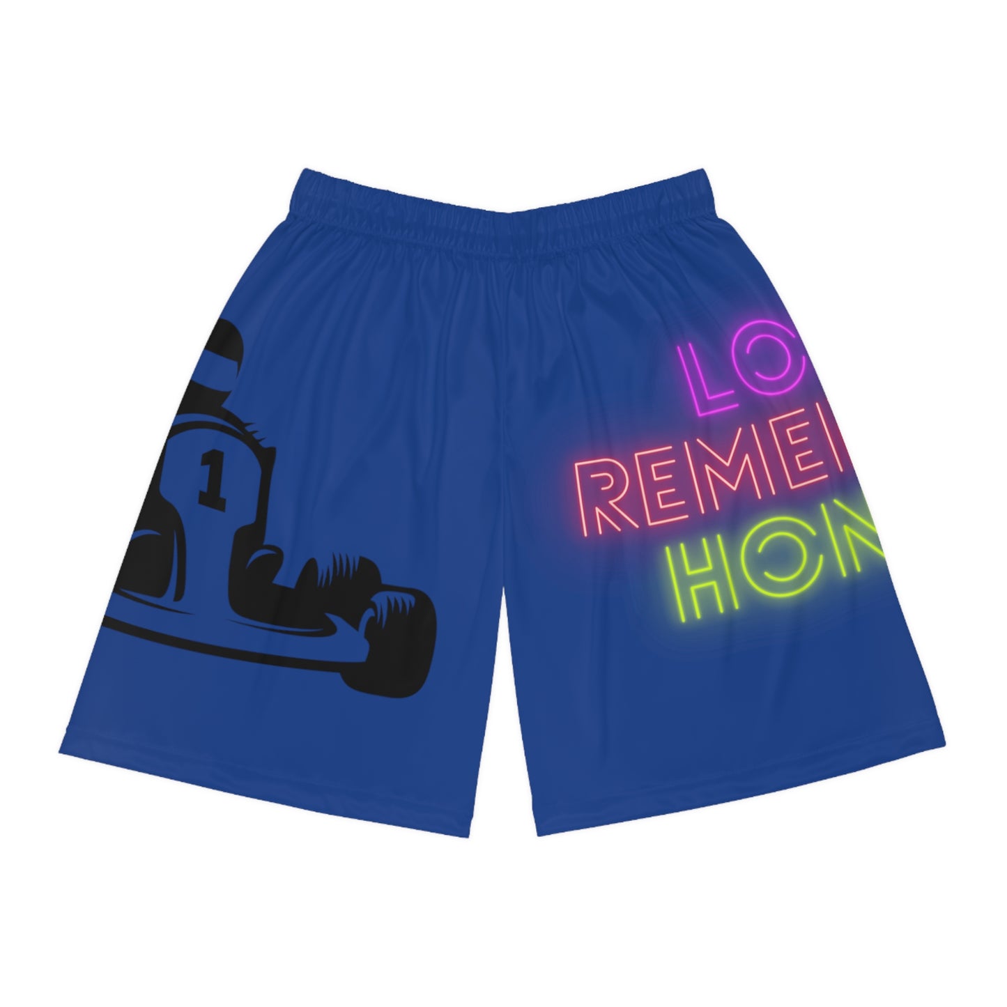 Basketball Shorts: Racing Dark Blue